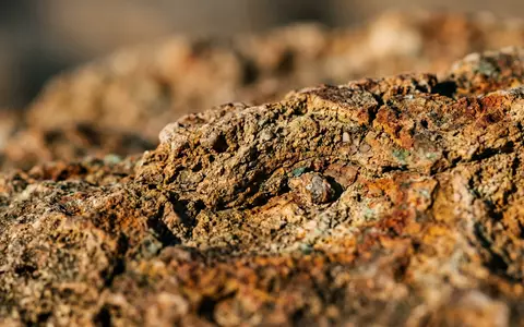 Extreme Makroaufnahme eines Materialdetails am Wahrzeichen Cable Beach Broome in Broome Australien, taktile Struktur und - Foto: THN