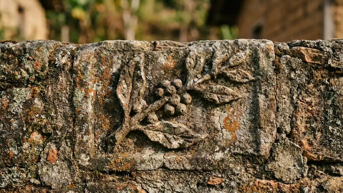 Makroaufnahme eines Materialdetails am Wahrzeichen Zona Cafetera, Salento Kolumbien