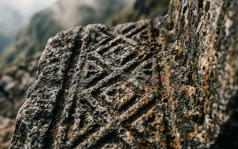 Extreme Makroaufnahme eines Materialdetails am Wahrzeichen Fansipan in Sa Pa Vietnam, taktile Struktur und weiches - Foto: THN