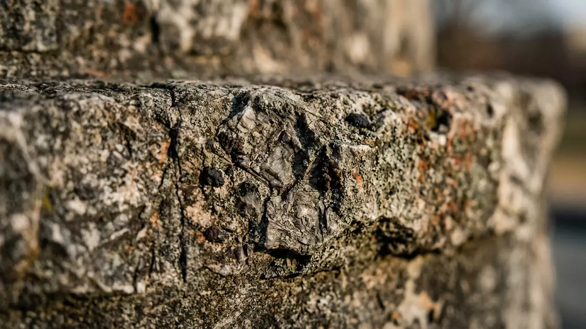Makroaufnahme eines Materialdetails am Wahrzeichen National Mall Washington, Washington, D.C…