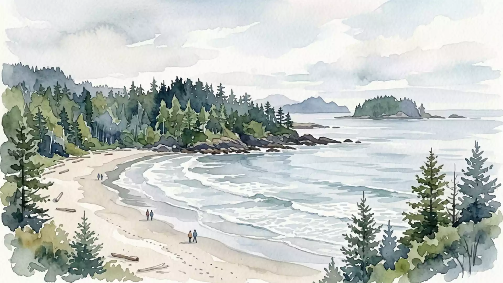 Pcefic Rim Pacific Rim sperrt den West Coast Trail am 7. Oktober