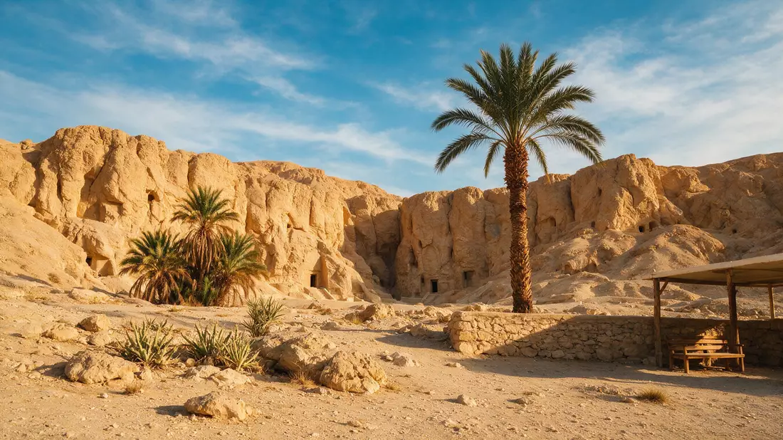 Editorial-Reisemagazinbild vom Wahrzeichen Tal der Könige in Luxor, Ägypten