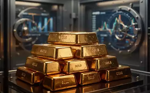Glänzende Goldbarren in einem Tresor als Symbol für den Gewinnanstieg bei Goldminen-Aktien. - Foto: über boerse-global.de