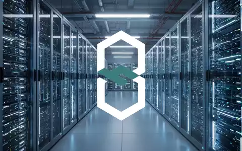Modernes Rechenzentrum mit leuchtenden Server-Racks als Symbol für KI-Infrastruktur und Energieleistung. - Foto: über boerse-global.de