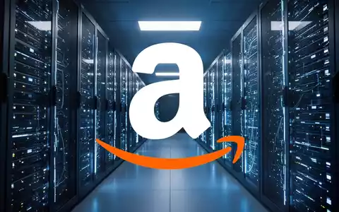 Abstraktes Bild eines modernen Rechenzentrums mit leuchtenden Server-Racks als Symbol für Cloud-Computing-Wachstum. - Foto: über boerse-global.de