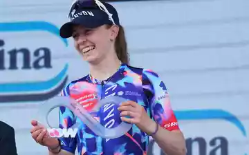 Antonia Niedermaier hat das Podium bei der Tour de France der Frauen im Visier. (Archivbild) - Foto: Davide Spada/LaPresse via ZUMA Press/dpa