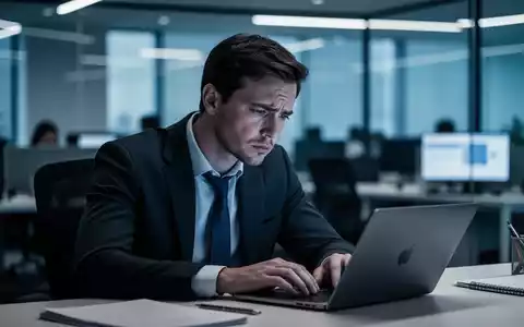 Eine erschöpfte Person am Schreibtisch in einem modernen Büro als Symbol für die gesundheitliche Belastung Erwerbstätiger. - Foto: über boerse-global.de
