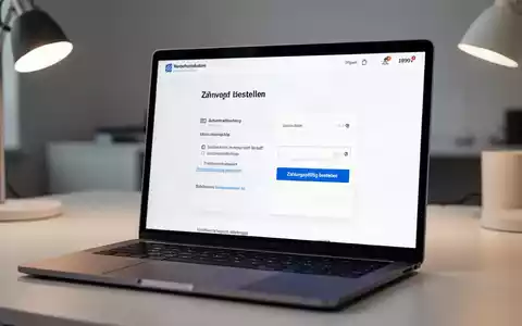Ein moderner Laptop-Bildschirm zeigt eine E-Commerce-Kaufseite mit einem deutlich beschrifteten Bestellbutton. - Foto: über boerse-global.de