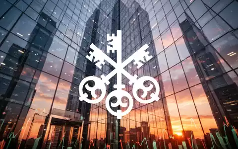 Moderne Glasfassade eines Finanzgebäudes im Licht der Abendsonne als Symbol für Stabilität und Marktwachstum. - Foto: über boerse-global.de