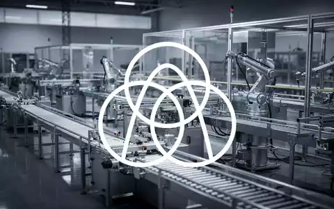 Abstraktes, modernes Industriedesign mit metallischen Oberflächen und kühler Beleuchtung zur Darstellung industriellen Fortschritts. - Foto: über boerse-global.de