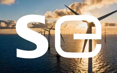 Moderne Offshore-Windkraftanlagen bei Sonnenuntergang als Symbol für den Energiesektor. - Foto: über boerse-global.de