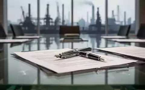 Fokus auf juristische Dokumente und einen Füllfederhalter auf einem modernen Konferenztisch in einem Büro. - Foto: über boerse-global.de