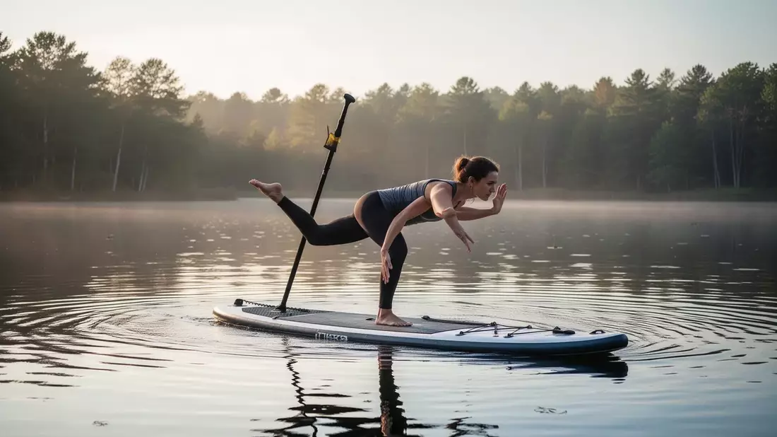 SUP-Yoga im Trend: Gesundheitsvorteile, AOK-Kurse und Risiken im Wassersport
