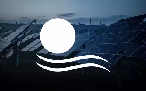 Abstrakte Darstellung eines Solarparks in düsterer, stimmungsvoller Beleuchtung als Symbol für Marktvolatilität. - Foto: über boerse-global.de