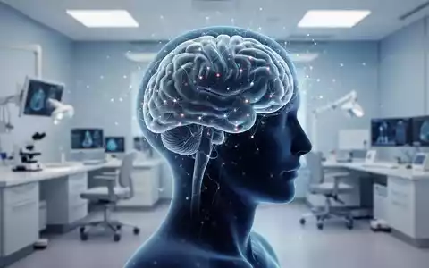 Abstrakte Darstellung neuronaler Netzwerke im menschlichen Gehirn als Konzept für moderne Tinnitus-Forschung. - Foto: über boerse-global.de