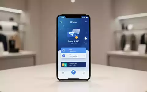 Ein Smartphone zeigt eine moderne digitale Zahlungsschnittstelle in einem minimalistischen Einzelhandelsumfeld. - Foto: über boerse-global.de