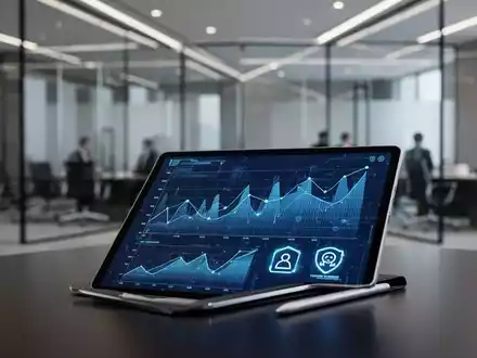 Digitale Identitätsprüfung und Datensicherheit in einem modernen Büro einer Anwaltskanzlei. - Foto: über boerse-global.de