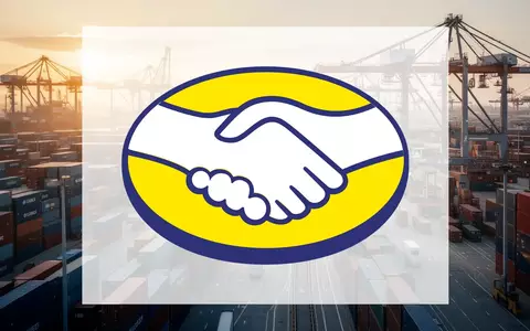 Abstrakte Darstellung moderner Logistik- und E-Commerce-Infrastruktur bei goldenem Licht. - Foto: über boerse-global.de