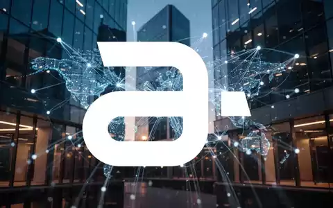 Abstrakte Darstellung moderner digitaler Infrastruktur und globaler Vernetzung mit leuchtenden Lichtleitern. - Foto: über boerse-global.de