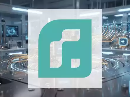 Abstrakte Darstellung eines Quantencomputer-Labors mit futuristischer Technologie und blauem Licht - Foto: über boerse-global.de