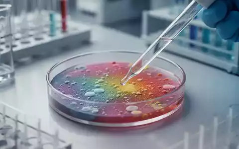 Laborumgebung mit einer Petrischale und einer Pipette, die medizinische Forschung an mikrobiellen Kulturen symbolisiert. - Foto: über boerse-global.de