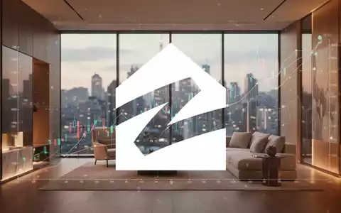 Abstrakte Darstellung eines modernen Immobilienmarktes mit warmem Licht und Stadtkulisse im Hintergrund. - Foto: über boerse-global.de