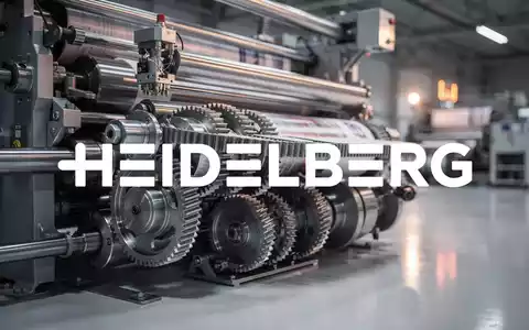 Moderne industrielle Druckmaschinen in einer hochpräzisen Fertigungshalle bei atmosphärischer Beleuchtung. - Foto: über boerse-global.de