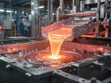 Modernes Aluminium-Walzwerk bei der industriellen Produktion mit reflektierenden Metalloberflächen - Foto: über boerse-global.de