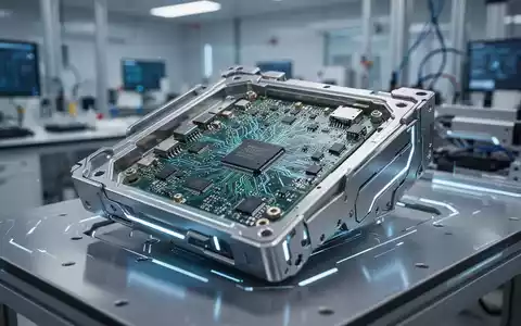 Montage einer hochmodernen Cybersecurity-Hardwarekomponente in einem industriellen Labor. - Foto: über boerse-global.de