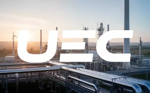 Moderne Industrieanlage zur Energiegewinnung in der Morgendämmerung. - Foto: über boerse-global.de