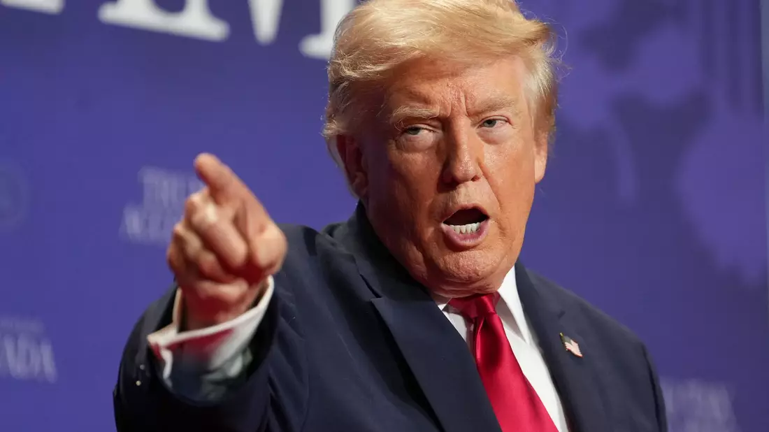 Präsident Trump will dem Iran seinen Willen aufzwingen. - Bild: Mark Schiefelbein/AP/dpa