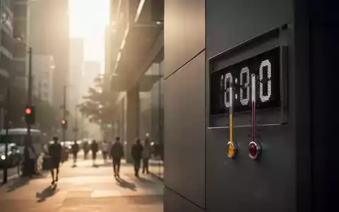 Hitzeflimmern über einer urbanen Straße als Symbol für die psychische Belastung durch steigende Temperaturen. - Foto: über boerse-global.de