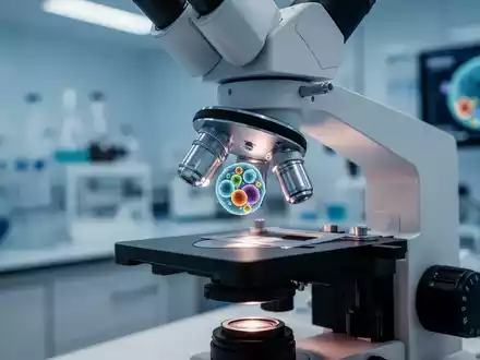 Mikroskopische Aufnahme von T-Zellen in einer medizinischen Laborumgebung zur Veranschaulichung der Immunforschung. - Foto: über boerse-global.de