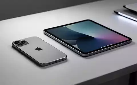 Ein modernes iPhone und iPad auf einem Schreibtisch, das Apple-Hardware und Schutzservices repräsentiert. - Foto: über boerse-global.de