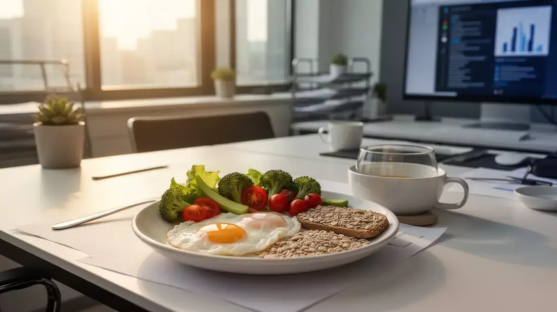 Frühstückswahl beeinflusst Leistung: Proteinreich gegen das 11-Uhr-Tief