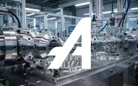 Moderne industrielle Fertigungsanlage mit präzisen mechanischen Bauteilen in einer professionellen, hellen Umgebung. - Foto: über boerse-global.de