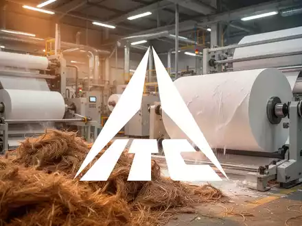 Moderne Industrieanlage für Papier- und Zellstoffproduktion mit Fokus auf nachhaltige Materialien und Technik. - Foto: über boerse-global.de