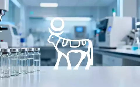Moderne Laborumgebung mit medizinischen Glasfläschchen und professioneller Beleuchtung als Symbol für die Pharmaindustrie. - Foto: über boerse-global.de