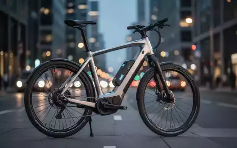 Modernes E-Bike in einer urbanen Umgebung, das technologische Sicherheitsintegration und digitale Diebstahlsicherung symbolisiert. - Foto: über boerse-global.de