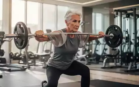 Eine sportlich aktive Person über 50 beim Krafttraining in einem modernen Fitnessstudio. - Foto: über boerse-global.de