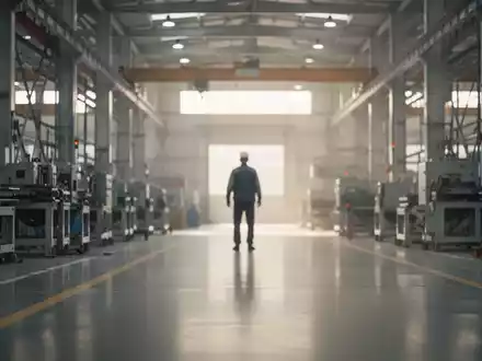 Symbolische Darstellung einer modernen Industriehalle, die die Debatte um Rentenregelungen für Schichtarbeiter verdeutlicht. - Foto: über boerse-global.de