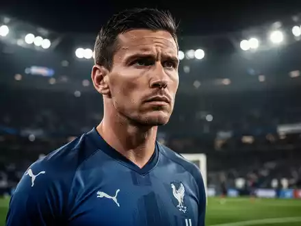 Ein konzentrierter Athlet im Stadion, der mentale Stärke und Fokus in einer professionellen Sportsituation ausstrahlt. - Foto: über boerse-global.de