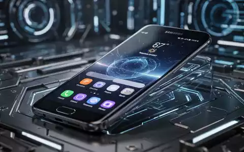 Ein modernes Samsung Galaxy Smartphone auf einem Schreibtisch, das die Benutzeroberfläche der Software zeigt. - Foto: über boerse-global.de