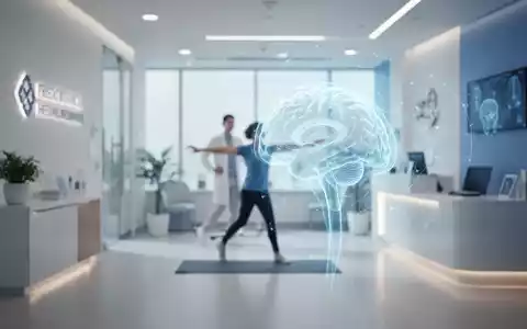 Ein heller, moderner Klinikraum mit Fokus auf neurologische Prävention und gesundheitsbewussten Lebensstil. - Foto: über boerse-global.de