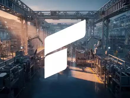 Abstrakte Darstellung einer modernen Industrieanlage bei Dämmerung, die technologische Stärke und wirtschaftliche Dynamik symbolisiert. - Foto: über boerse-global.de