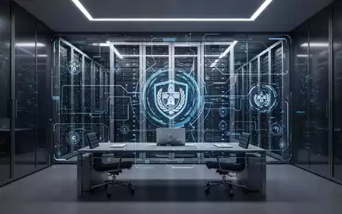 Modernes Regierungsbüro mit digitaler Datenschnittstelle für Software-Infrastruktur und digitale Souveränität. - Foto: über boerse-global.de