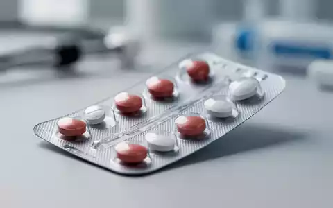 Blisterpackung mit Blutdruckmedikamenten auf einem unscharfen klinischen Hintergrund. - Foto: über boerse-global.de
