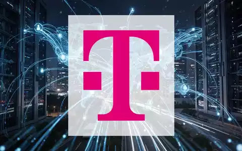 Abstrakte Darstellung moderner Glasfaser-Netzwerkinfrastruktur mit leuchtenden Datenströmen als Symbol für Telekommunikation. - Foto: über boerse-global.de