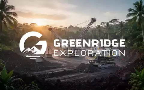 Moderne Bergbau-Explorationsstätte in einer üppigen tropischen Landschaft bei Sonnenaufgang. - Foto: über boerse-global.de