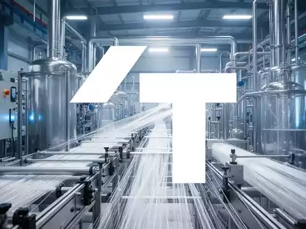 Abstrakte Darstellung moderner industrieller Fertigung und technologischen Fortschritts in einer hellen Fabrikumgebung. - Foto: über boerse-global.de